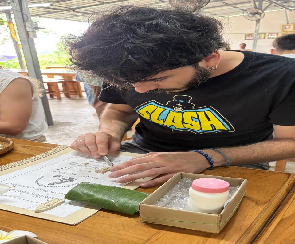 Clay Amulet Making Experience 2