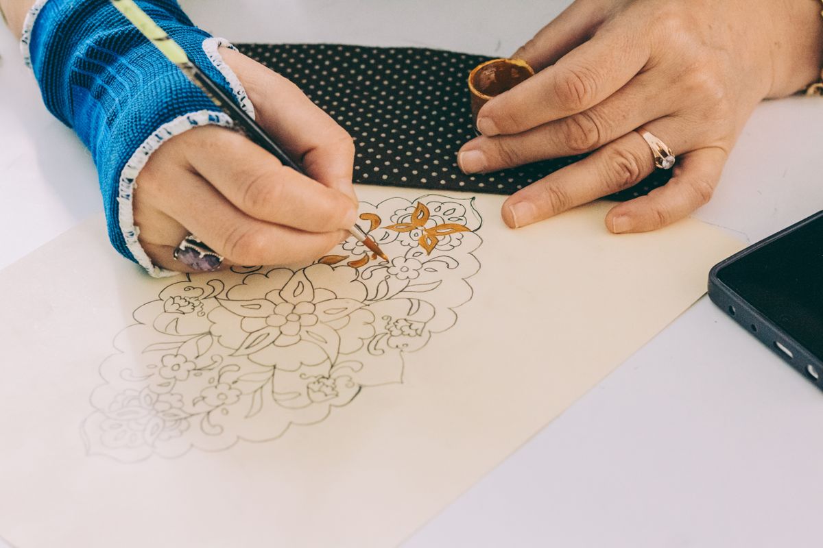 Sangkhalok Pattern Painting Experience